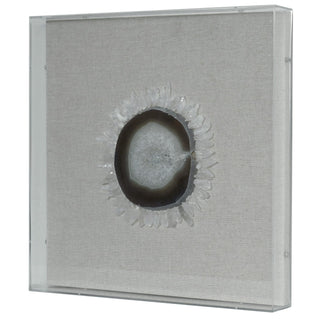 Crystal Sun Flower Shadow Box Wall Décor