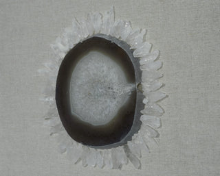 Crystal Sun Flower Shadow Box Wall Décor