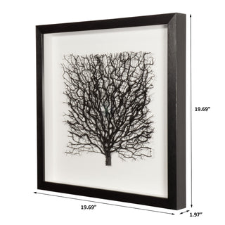 Withered Tree Shadow Box Wall Art Décor
