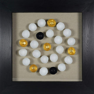 Ceramic Egg Shell Shadow Box Wall Decor