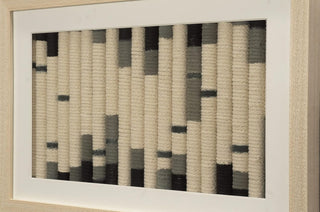 Cotton Rope Coil Handmade Shadow Box Wall Art Décor