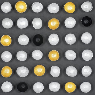 Gold & Silver Ceramic Cups Shadow Box Wall Art Décor