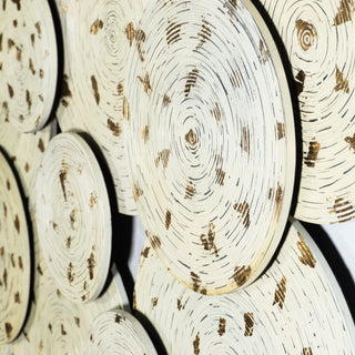 Wood Carving Plates Handmade Wall Art Home Decor