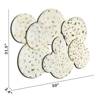 Wood Carving Plates Handmade Wall Art Home Decor