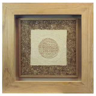 Handmade Paper Mache Shadow Box Wall Art Home Decor