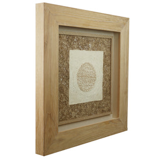 Handmade Paper Mache Shadow Box Wall Art Home Decor