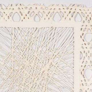 Abstract Handmade Paper Mache Shadow Box Wall Art Home Decor