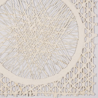 Abstract Handmade Paper Mache Shadow Box Wall Art Home Decor