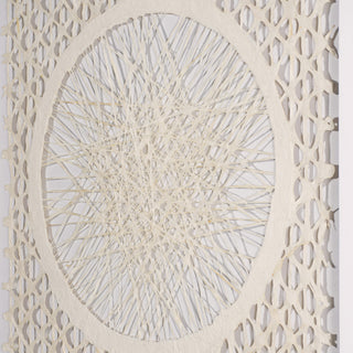 Abstract Handmade Paper Mache Shadow Box Wall Art Home Decor