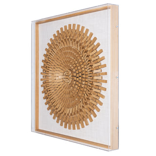 Geometry Wooden Acrylic Shadow Box Wall Décor