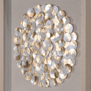 Capiz Shell Shadow Box Handmade Wall Decor Wall Art