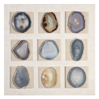 Assorted Agate Slice Wall Décor