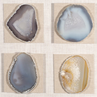 Assorted Agate Slice Wall Décor