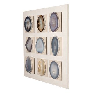 Assorted Agate Slice Wall Décor