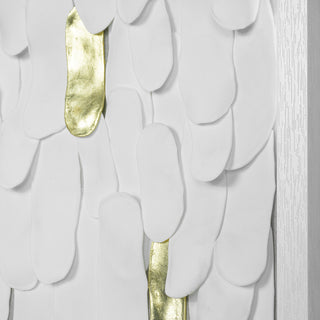 White Clay Handmade Shadow Box Wall Art Décor