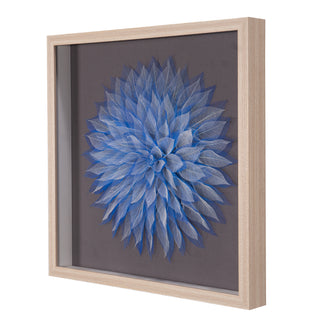 2 Tone Magnolia Tree Leaves Shadow Box Handmade Wall Decor