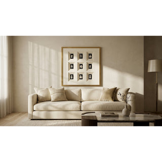 Miniature Plaster Statues Shadow Box Wall Art Décor