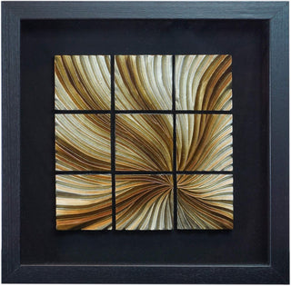 Zen Sand Wooden Shadow Box Wall Decor