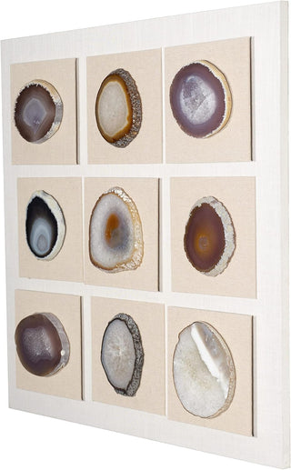 Assorted Agate Slice Wall Décor