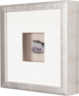 Natural Crystal Shadow Box Wall Decor Wall Art Set of 2