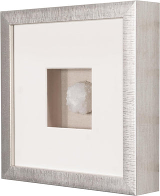 Natural Crystal Shadow Box Wall Decor Wall Art Set of 2