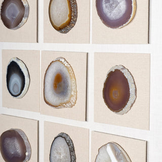 Assorted Agate Slice Wall Décor