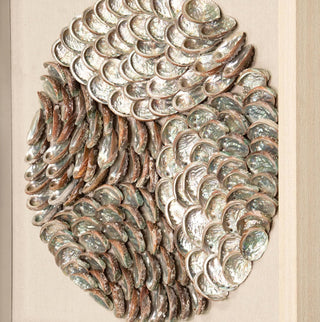 Abalone Shell Handmade Shadow Box Wall Art Décor