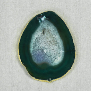 Agate Slice Shadow Box Wall Décor