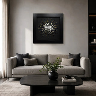 Spiral Sun Shadow Box Wall Décor product view 11
