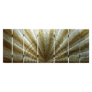 Oversized Sunrise in Horizon Handmade Wood Carving Wall Décor product view 11