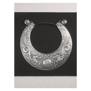 Miao Tribe Silver Jewelry Shadow Box Wall Art Home Decor
