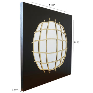 Mirrored Globe Handmade Wall Art Home Décor