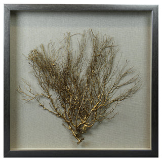 Silver Tree Roots Shadow Box Wall Décor