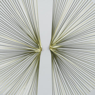 Golden Rays Shadow Box Wall Decor