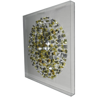 Abstract Origami Geometry Acrylic Shadow Box Wall Decor