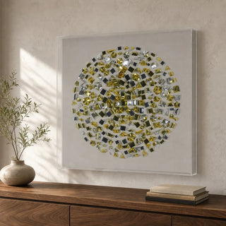 Abstract Origami Geometry Acrylic Shadow Box Wall Decor
