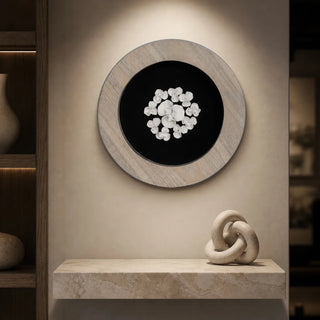 Ceramic Flower Wall Decor