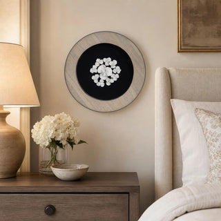 Ceramic Flower Wall Decor