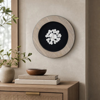 Ceramic Flower Wall Decor