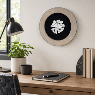 Ceramic Flower Wall Decor