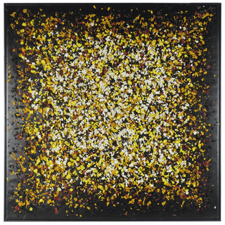 Wood Shavings On Canvas Wall Decor
