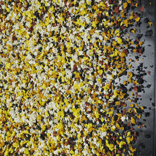 Wood Shavings On Canvas Wall Decor