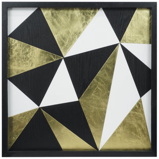 Abstract Puzzle Shadow Box Wall Decor