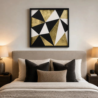 Abstract Puzzle Shadow Box Wall Decor