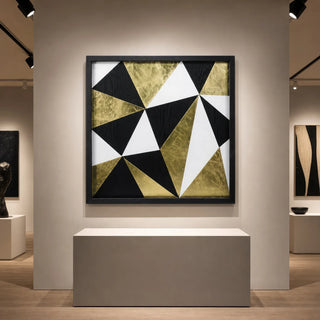 Abstract Puzzle Shadow Box Wall Decor