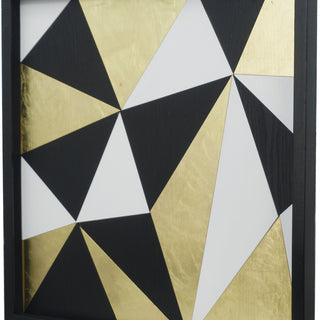 Abstract Puzzle Shadow Box Wall Decor