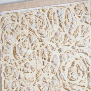 Ivy Bronx Abstract Paper Mache Wall Decor Shadow Box Wall Decor