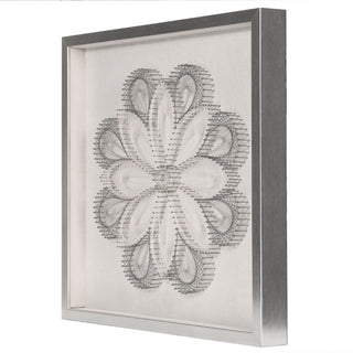 Handmade String Art Flower Shadow Box Wall Art Décor