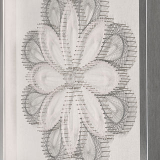 Handmade String Art Flower Shadow Box Wall Art Décor