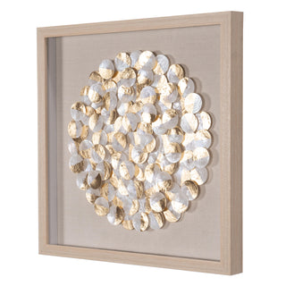 Capiz Shell Shadow Box Handmade Wall Decor Wall Art